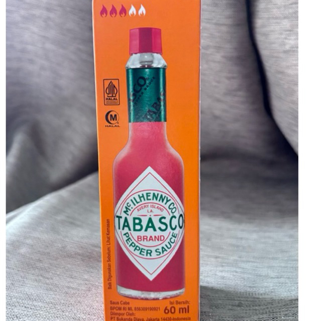 Tabasco saus pedas sambal chilli 60 ml