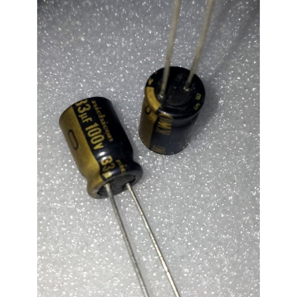 Elco 33uf 100v Nichicon KW 33uf 100v