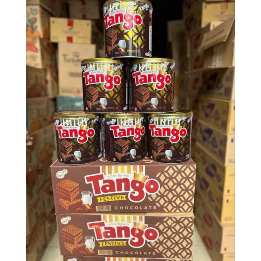 Tango kaleng wafer 1dus isi 6pcs