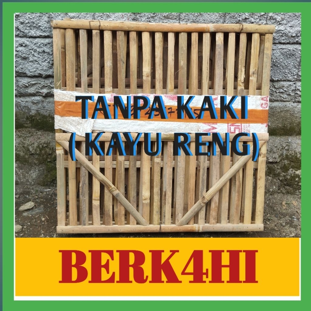 KANDANG AYAM BAMBU / KANDANG AYAM RAKITAN/ KANDANG AYAM LIPAT