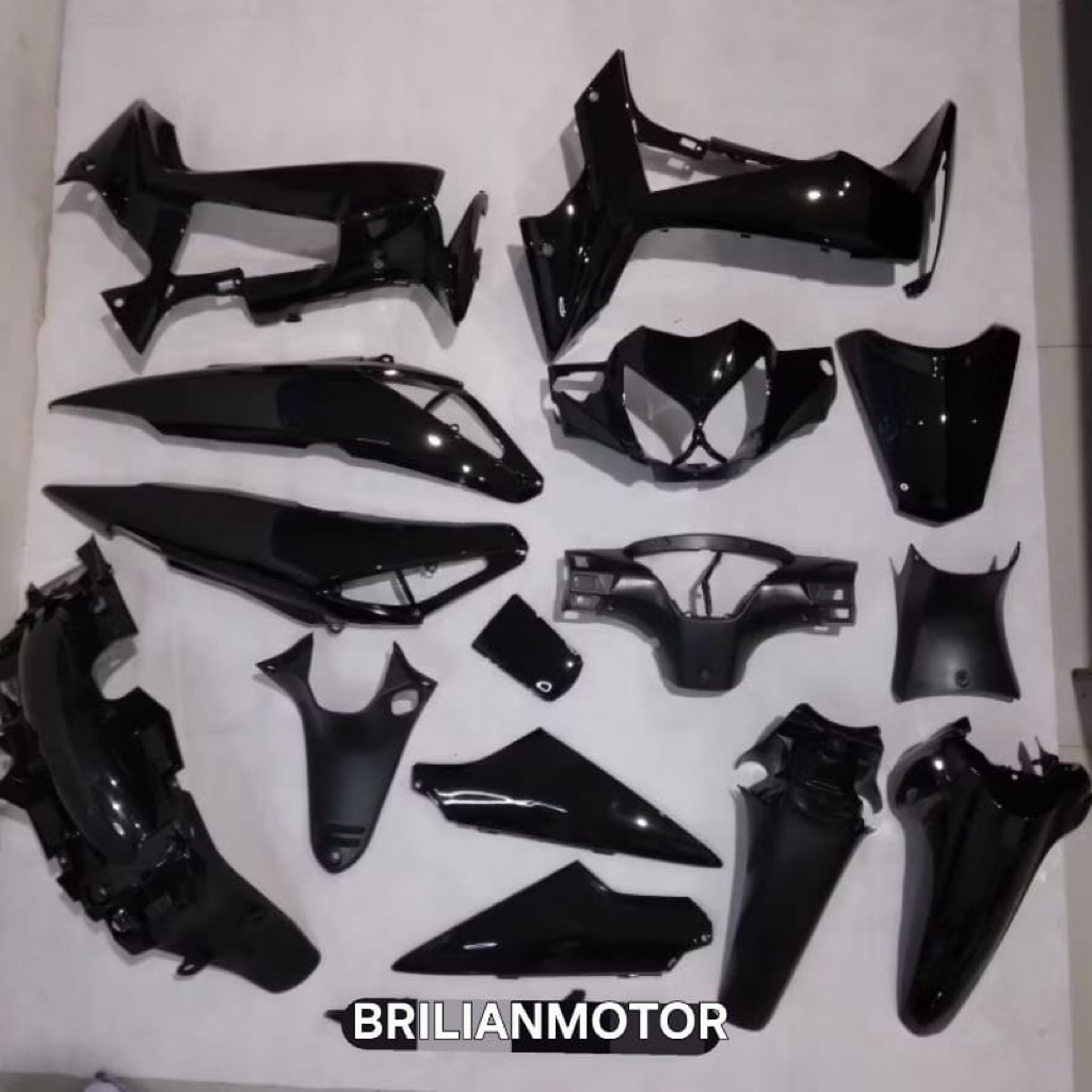 Complete set Full Set Body Honda Supra X 125 07 new Batman dop 2 2007 2008 2009 2010 2011 2012 merk 