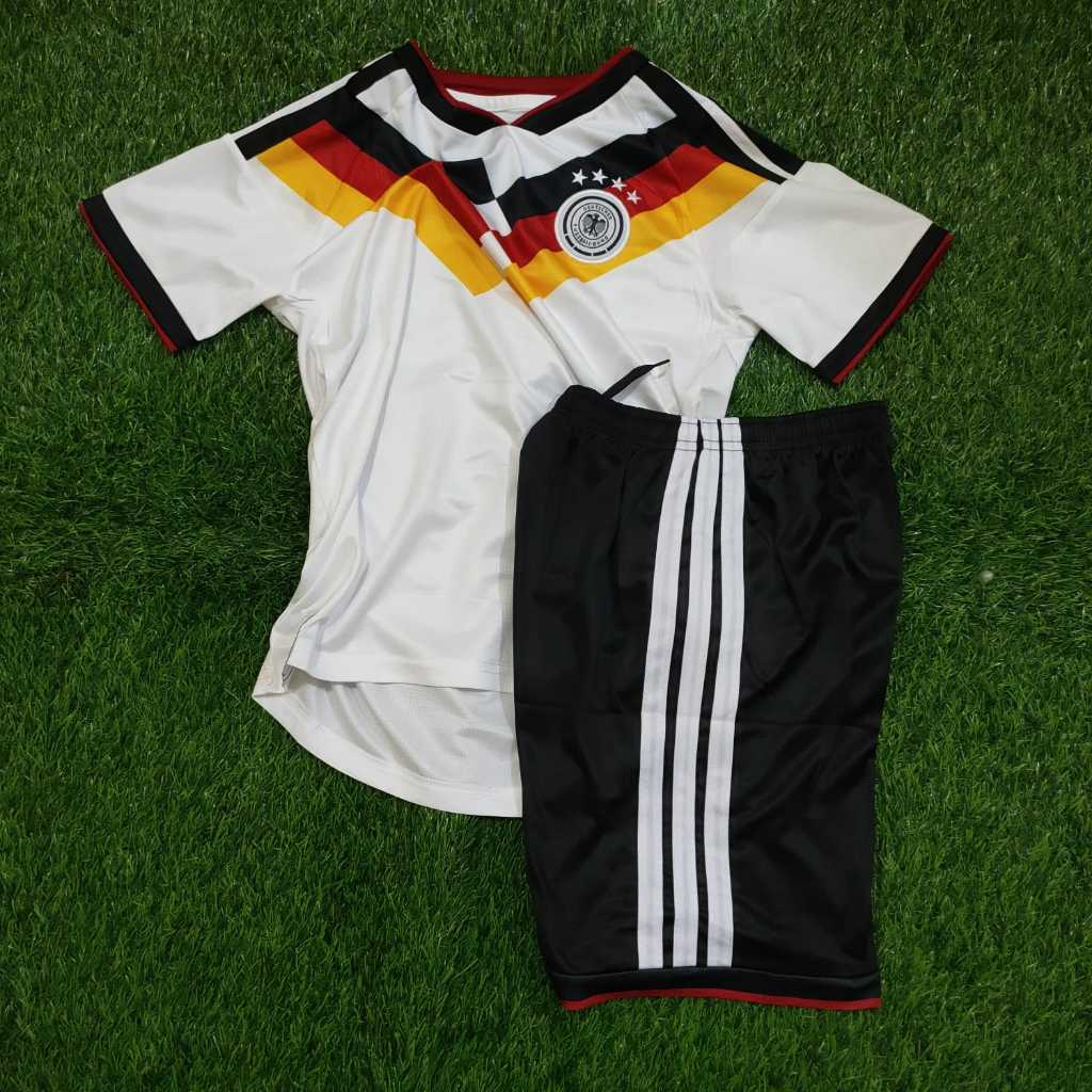 Jersey Kids Jerman Home 2026 Grade Ori Baju Bola Anak 3 4 5 6 7 8 9 10 11 12 13 Tahun