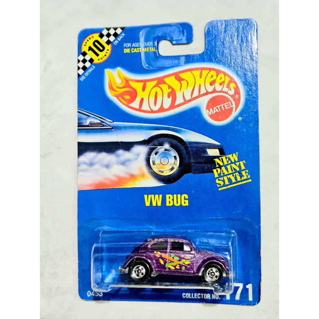 Hot Wheels 1991 Purple VW BUG