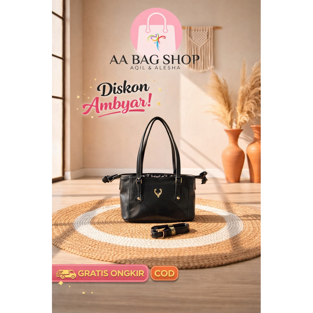 Sandrina Tas Tangan atau Slempang Wanita Elegan dengan Desain Cantik dan Fungsi Praktis untuk Harian