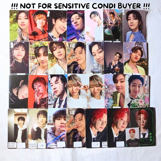 PHOTOCARD THE8 MINGHAO SEVENTEEN OFFICIAL MEMKIT ABAS SEASON GREETINGS 2024 FML FTS CARAT VER