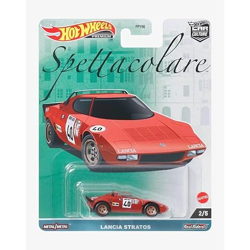 Hot Wheels Premium Spettacolare Lancia Stratos