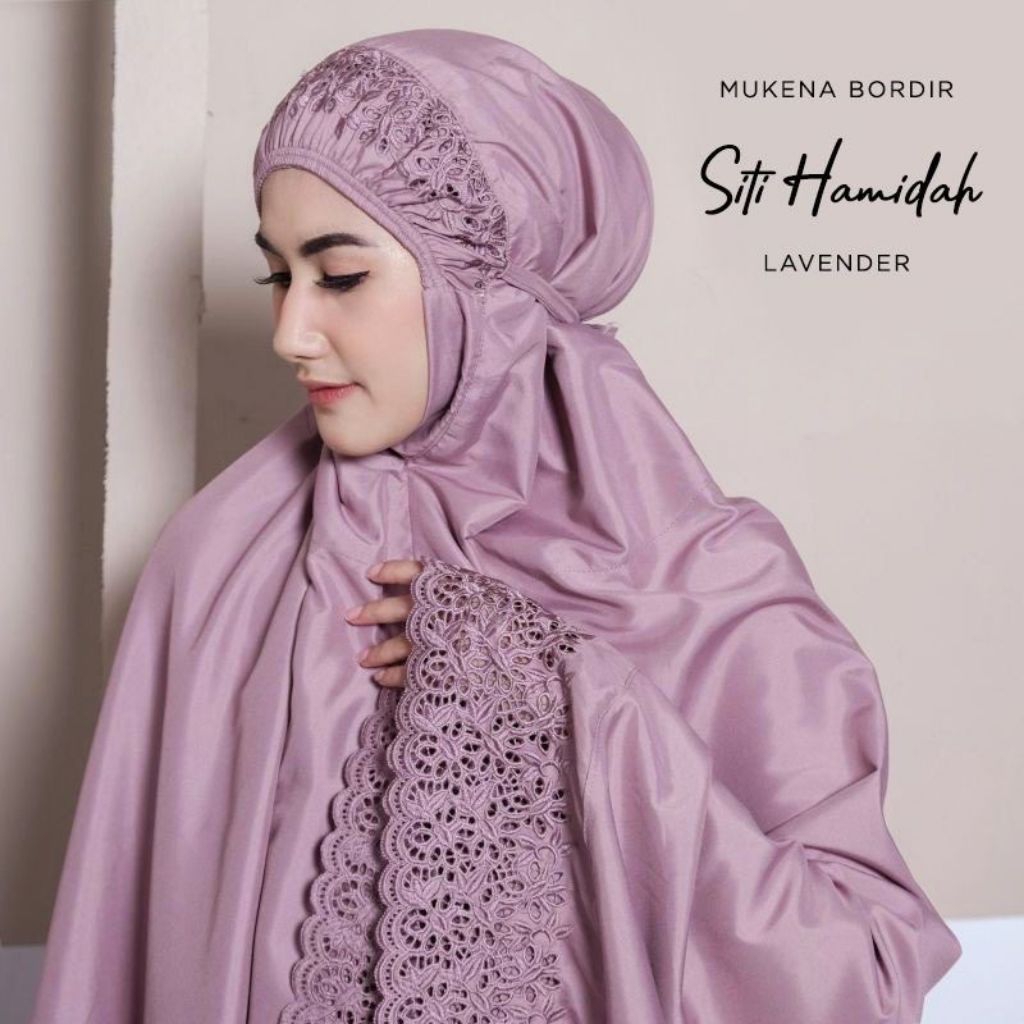 mukena Dewasa Siti khadijah Original Bordir