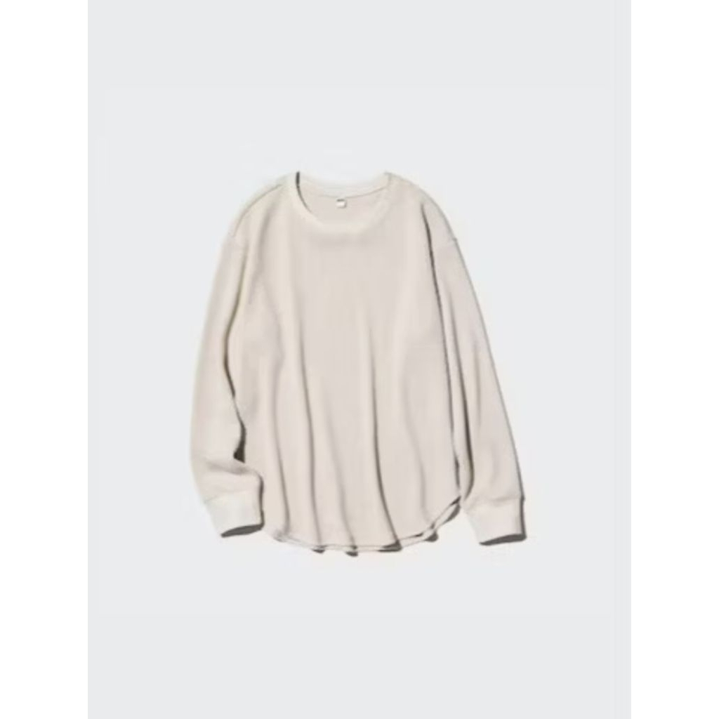 [NEW] - UNIQLO WAFFLE NATURAL M ORIGINAL