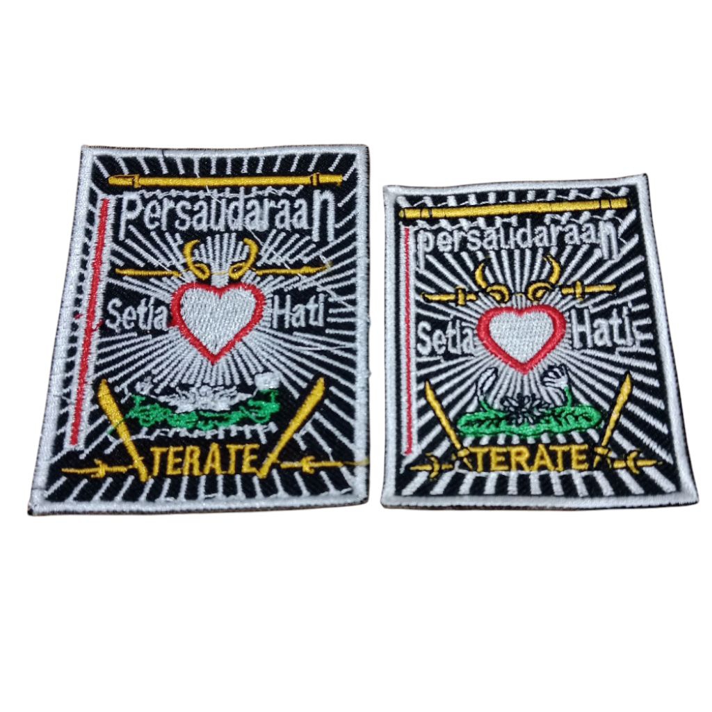 Bedge Lambang Psht Bordir/Logo psht bordir/Bed Psht bordir komputer