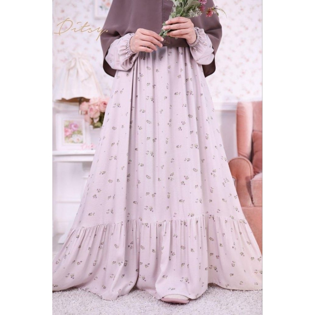 Ditsy Maret 2026, Nightgown Ditsy size XS S M L XL 2XL 3XL, Ditsy Jumbo 3XL