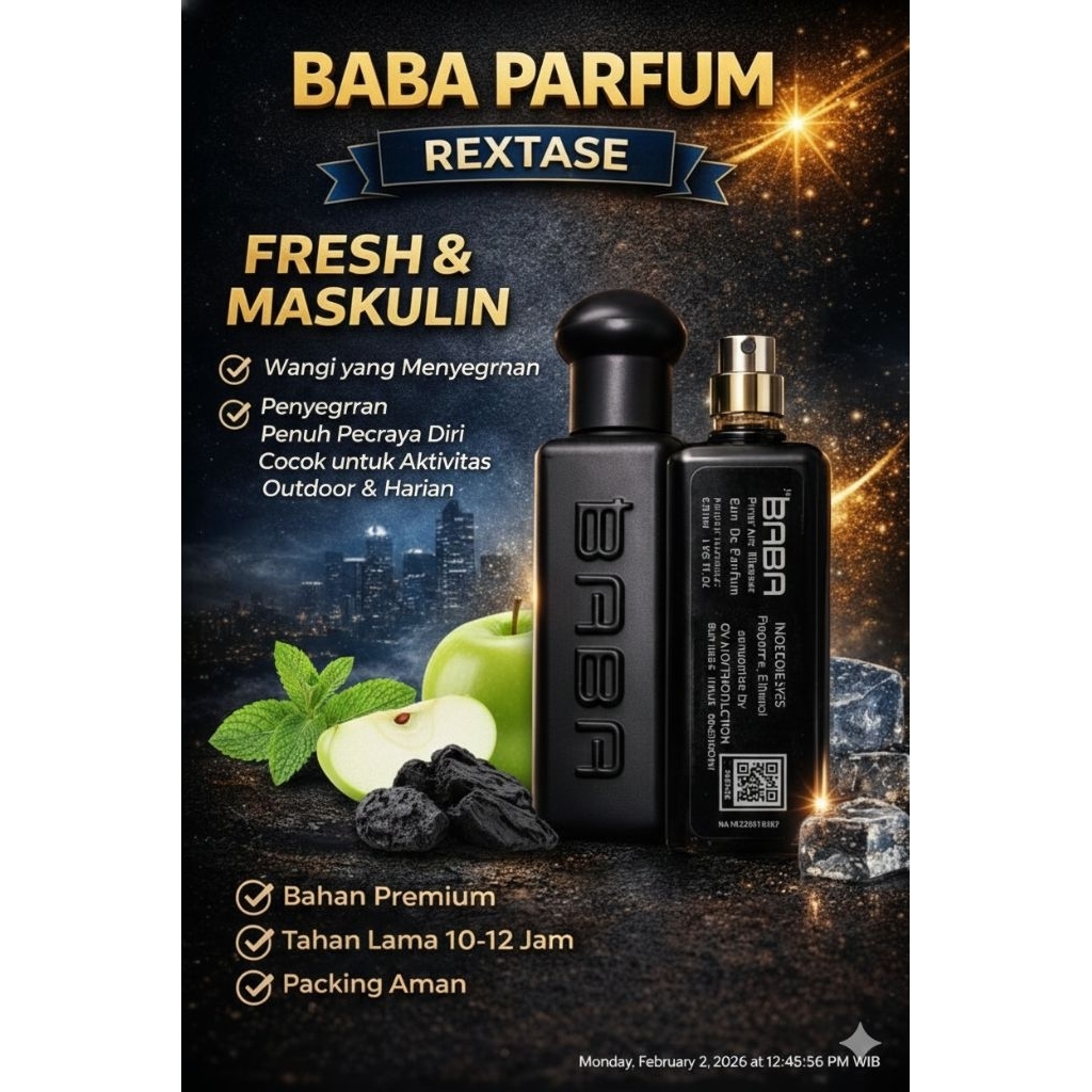 Baba Parfum Unisex Eau De Parfume - REXTASE
