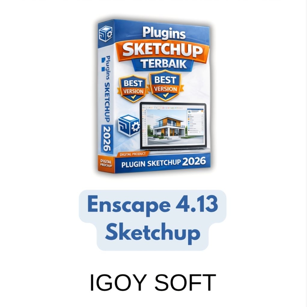 Enscape 4.13 atau Enscape 3D Sketchup Khusus OS WIN
