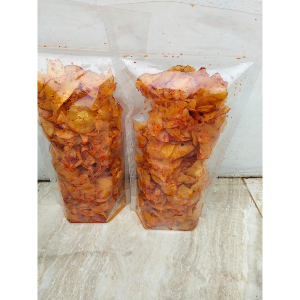 Keripik singkong original dan balado250gr dan 500gr Rp 14500&28900