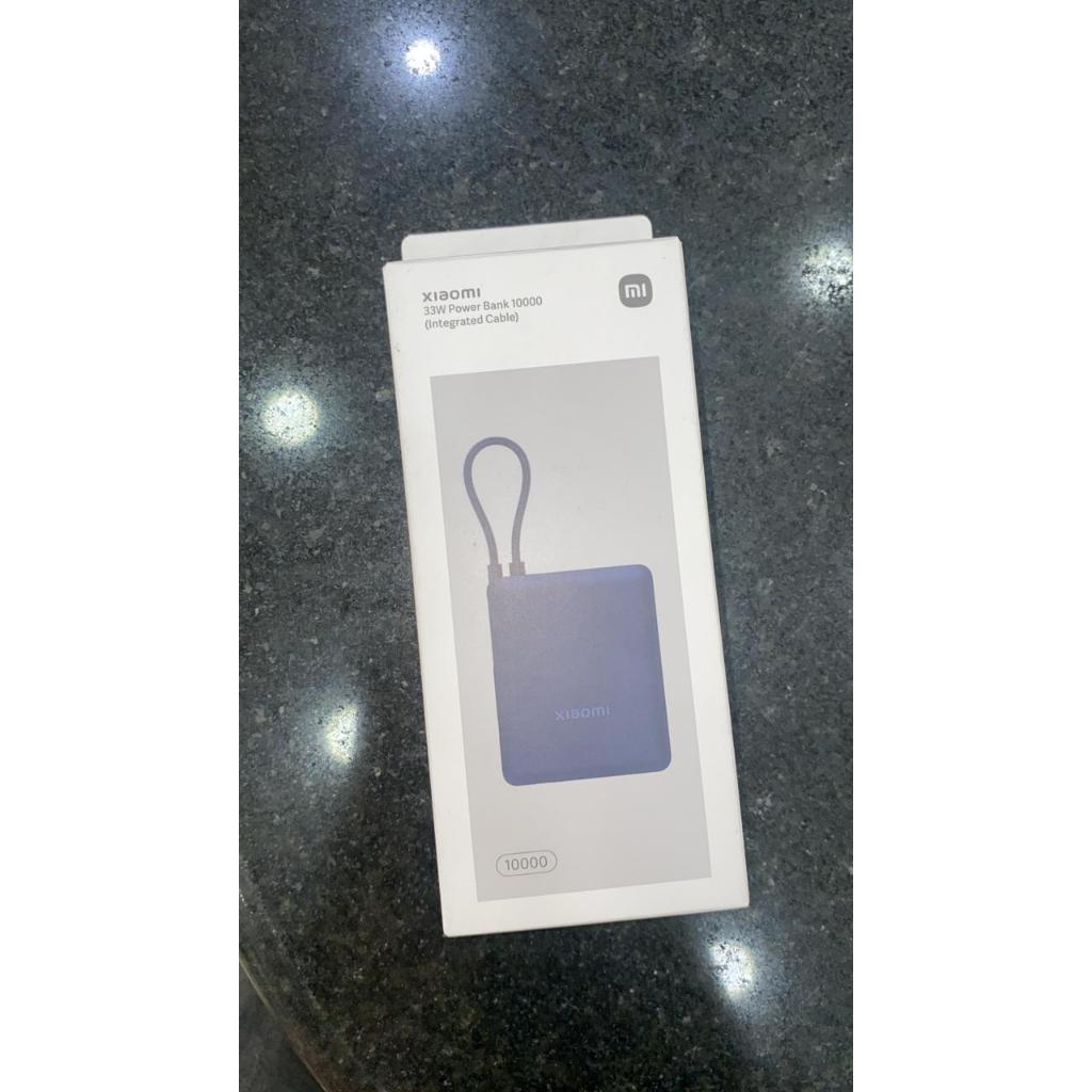 XIAOMI 33W POWER BANK 10000 INTEGRATED CABLE