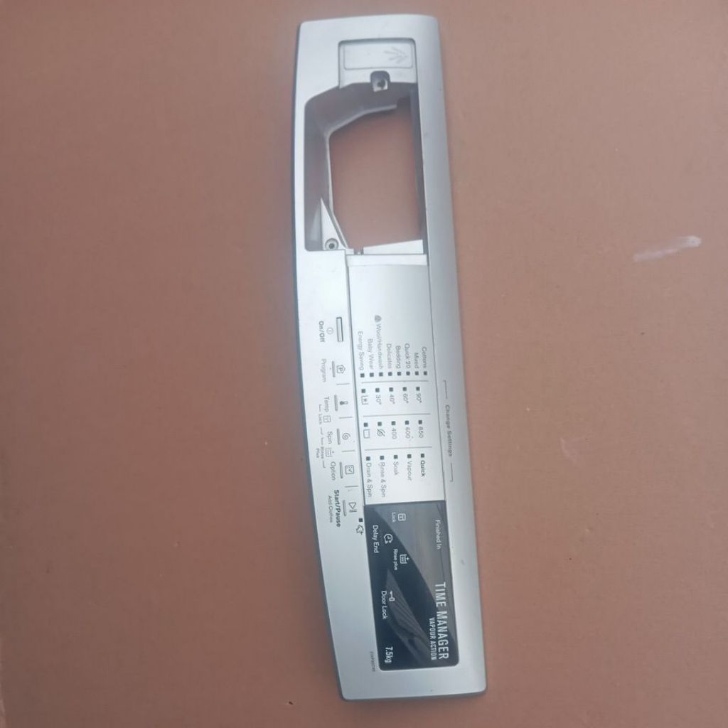 Cover Display, panel control mesin cuci Electrolux EWF 85745