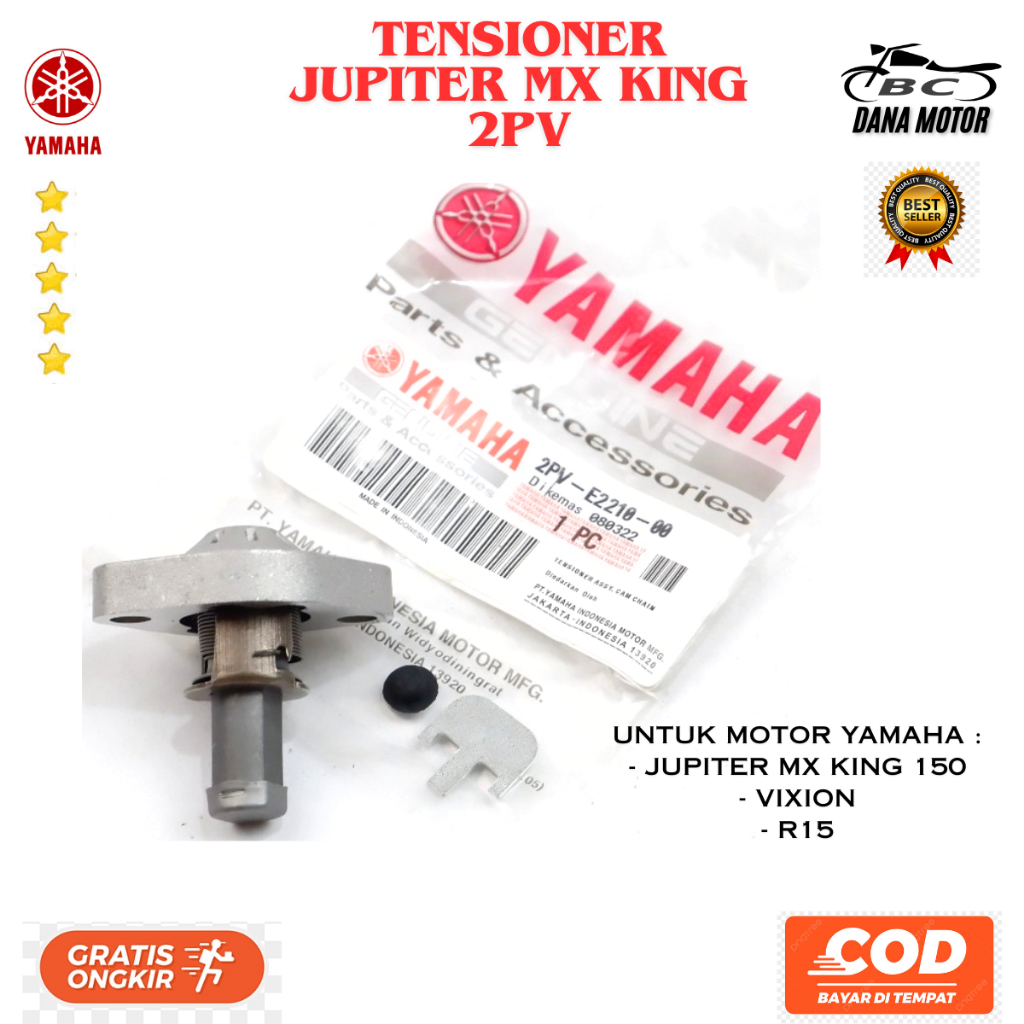Tensioner Vixion Ori / Tonjokan Keteng Yamaha Jupiter Mx Original Primium - 2PV-E2210-00