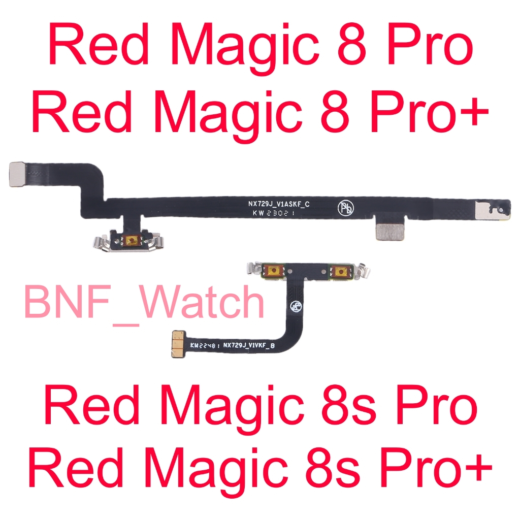 Flexibel On off - Volume - Nubia Red Magic 8 Pro NX729J / Nubia Red Magic 8 Pro+ / Nubia Red Magic 8