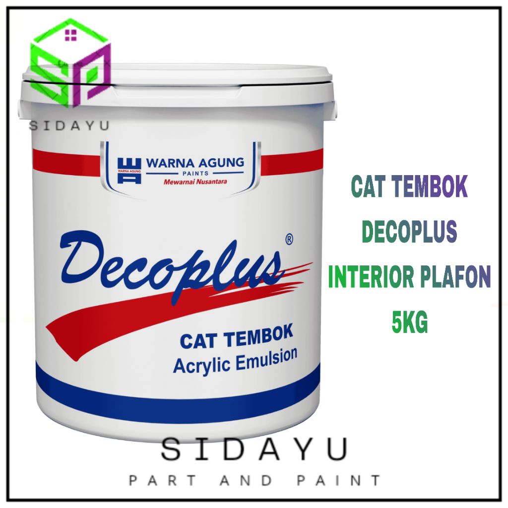 Cat Decoplus Tembok Interior Plafon 5KG