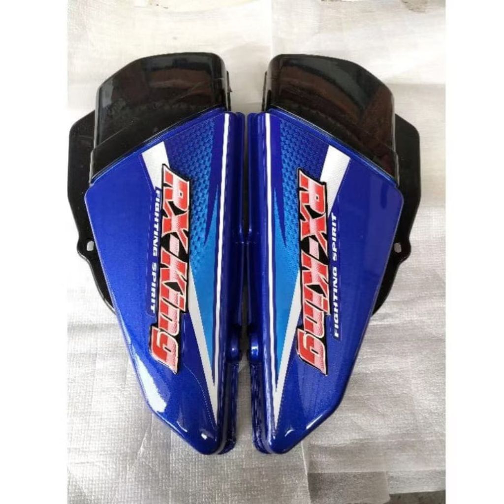 COVER BOK AKI RX KING BIRU TEPONG RX KING 2003 2004 2005 biru