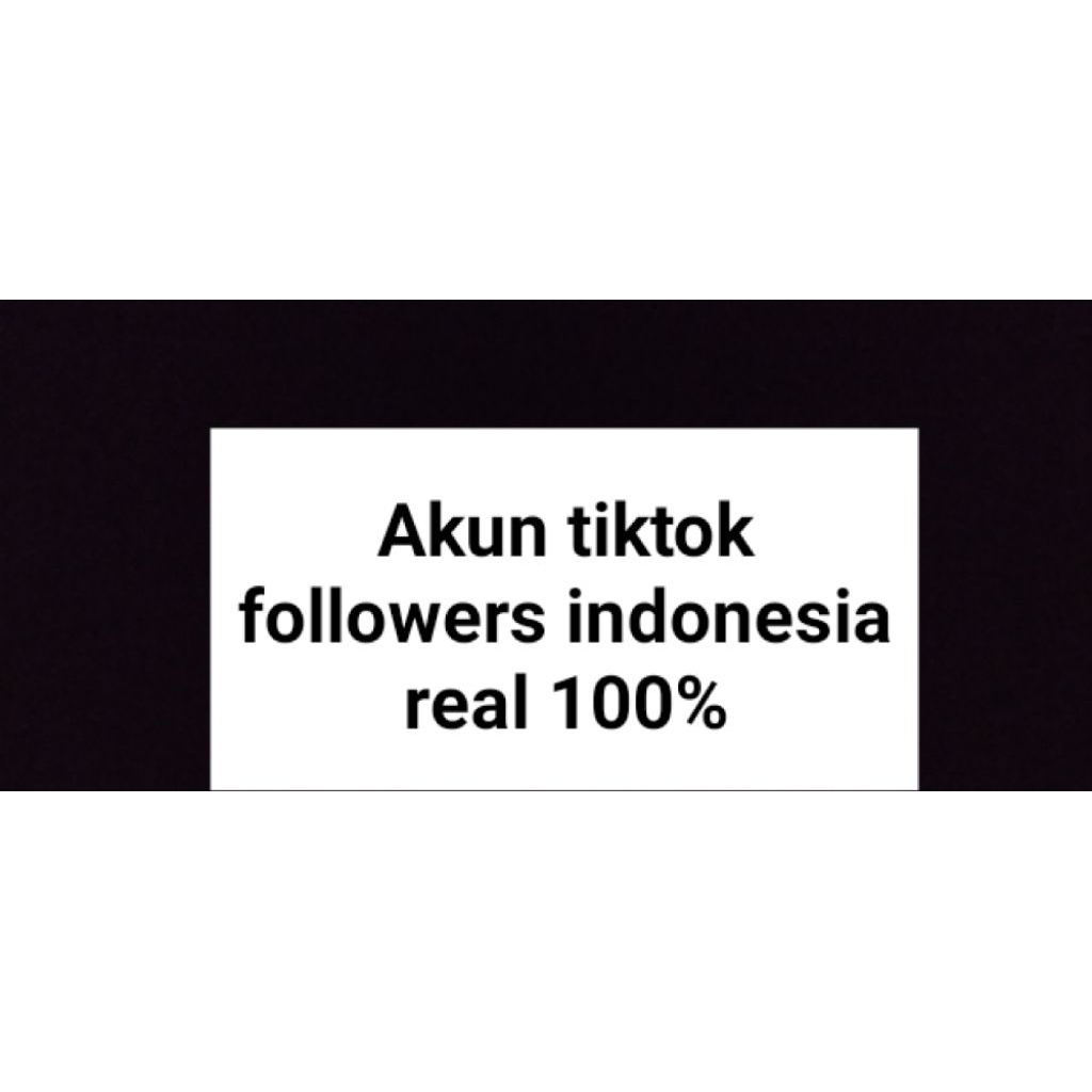 akun tiktok affiliate 1k followers(followers indonesia)