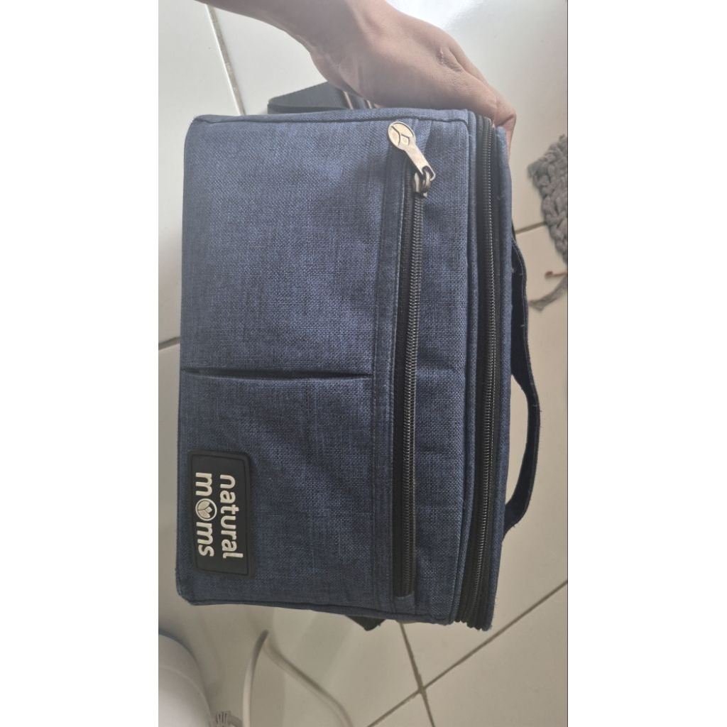 Preloved Cooler Bag Tas ASI Navy