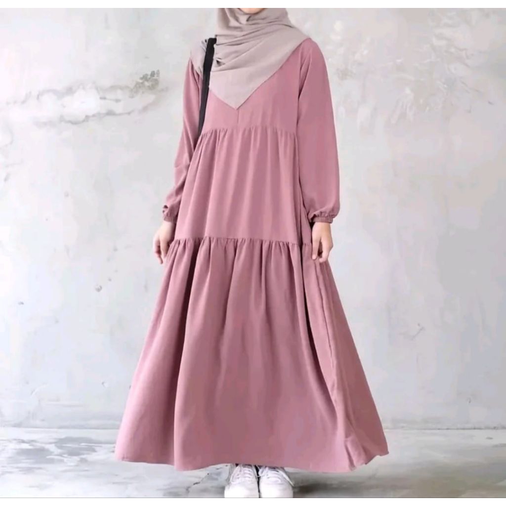 MAWA GAMIS RAYON TWILL/GAMIS REMAJA ADEM/GAMIS LEBARAN SYARI