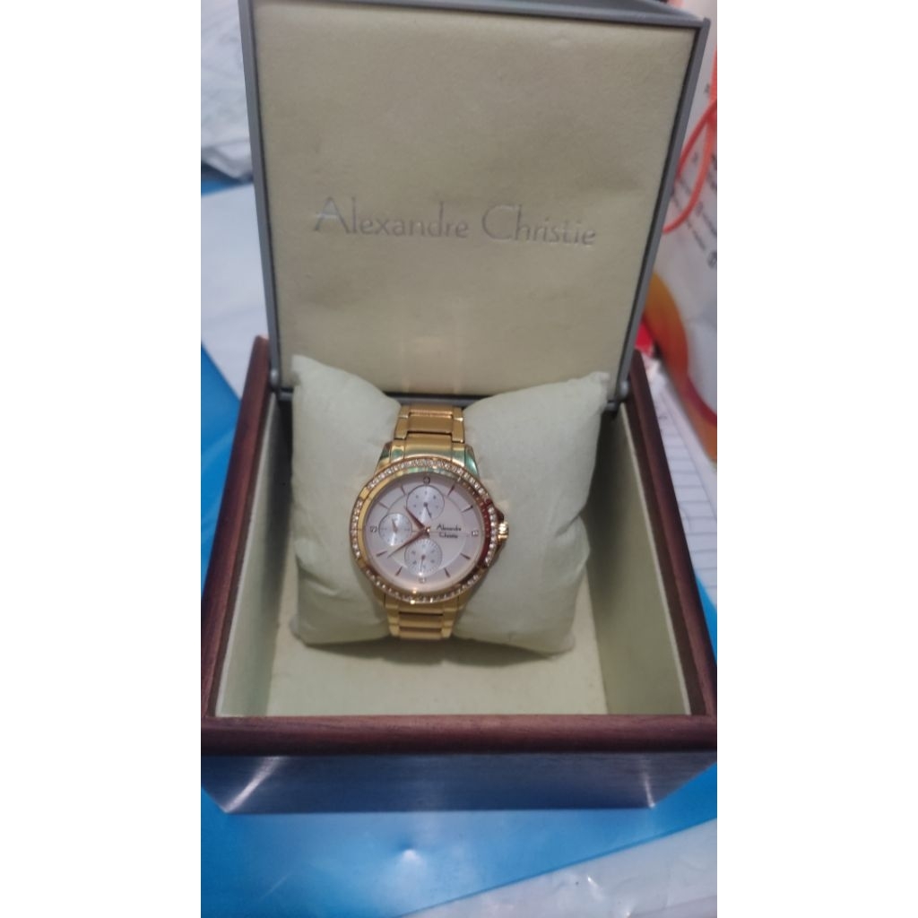 jam tangan alexandre christie second