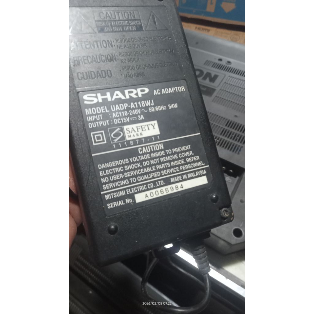 ADAPTOR TV SHARP 24 /22 INCHI ORIGINAL