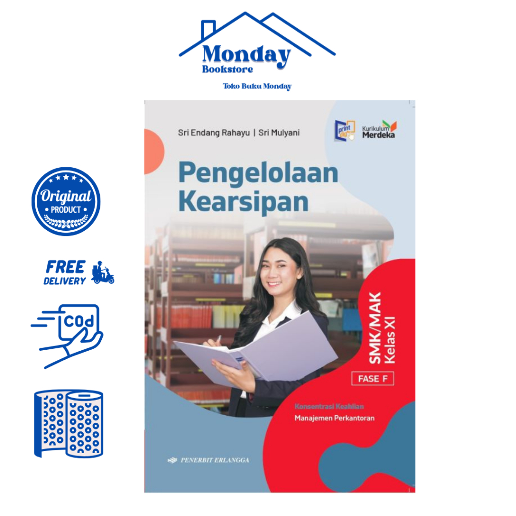 PENGELOLAAN KEARSIPAN-KK MANAJ PERKANTORAN SMK KLS.11/KM - ERLANGGA