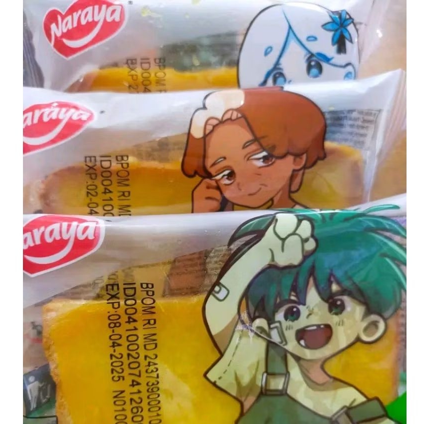 Naraya Ikawa Toast Roti Isi Kemasan 60gr