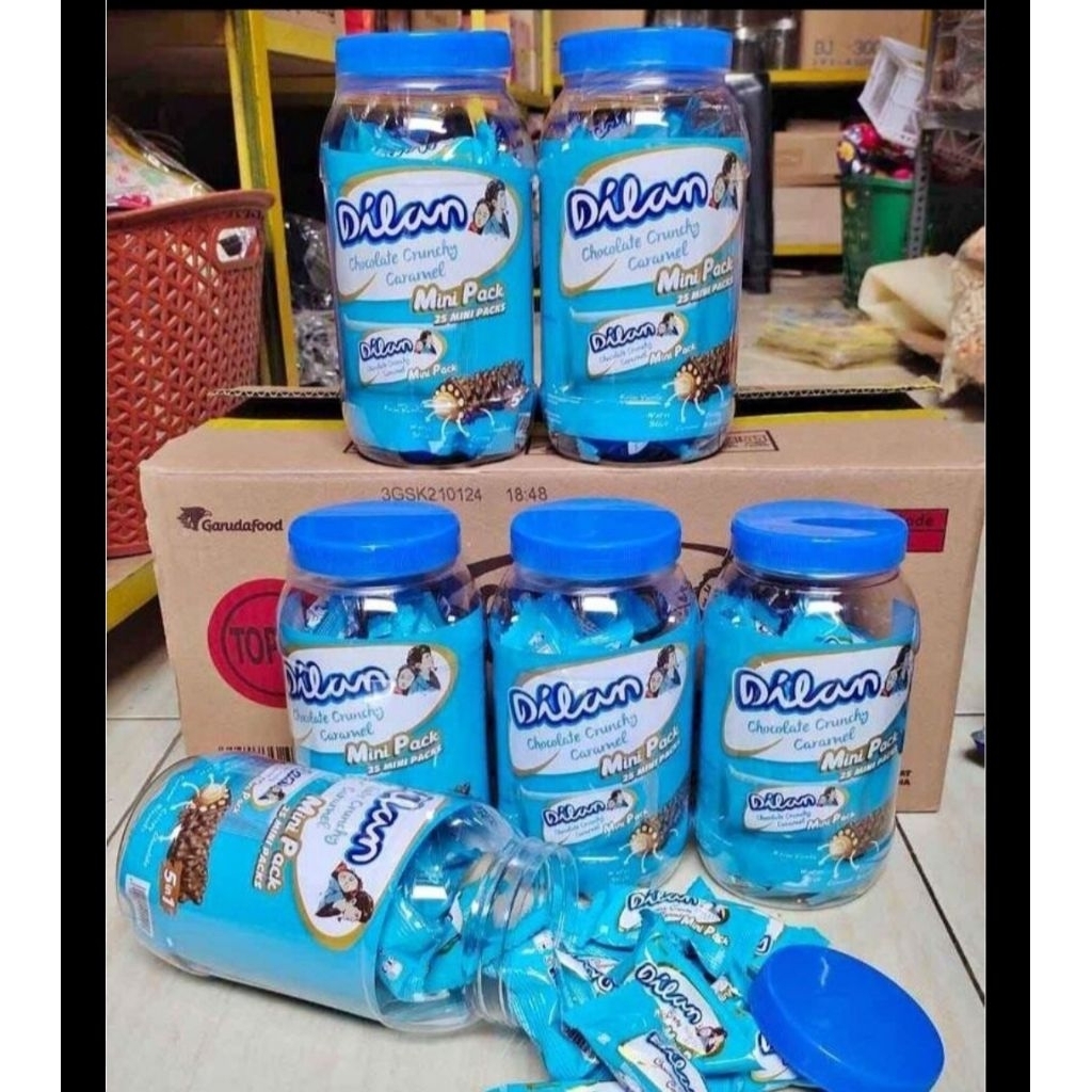 COKLAT DILAN TOPLES JAJANAN LEBARAN dus isi 8