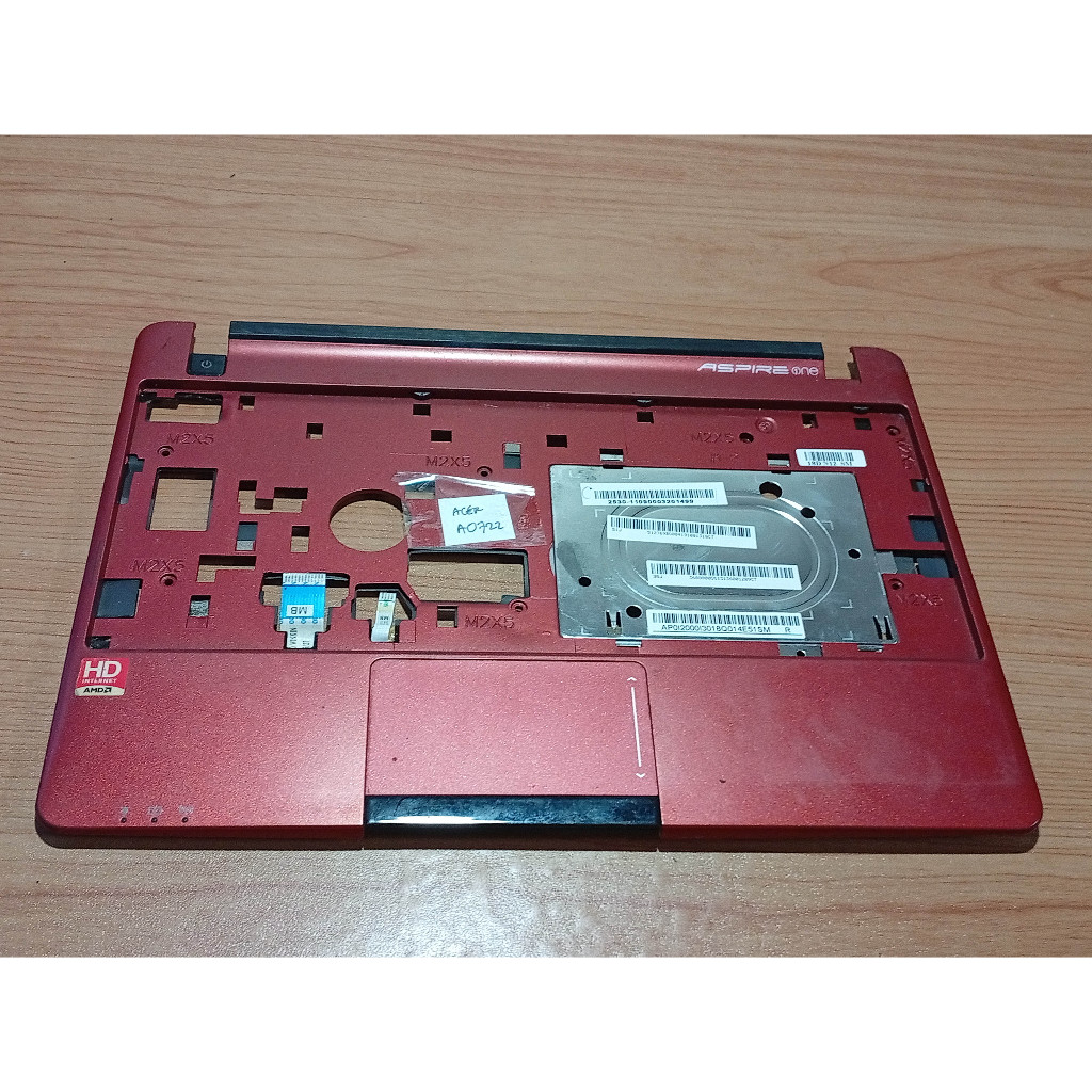Casing Frame Keyboard Notebook Acer Aspire One AO722