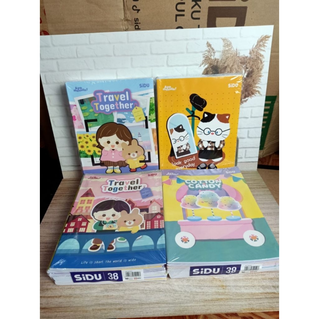 BUKU TULIS SIDU 38 LEMBAR /SIDU 38 LEMBAR/BUKU TULIS MURAH