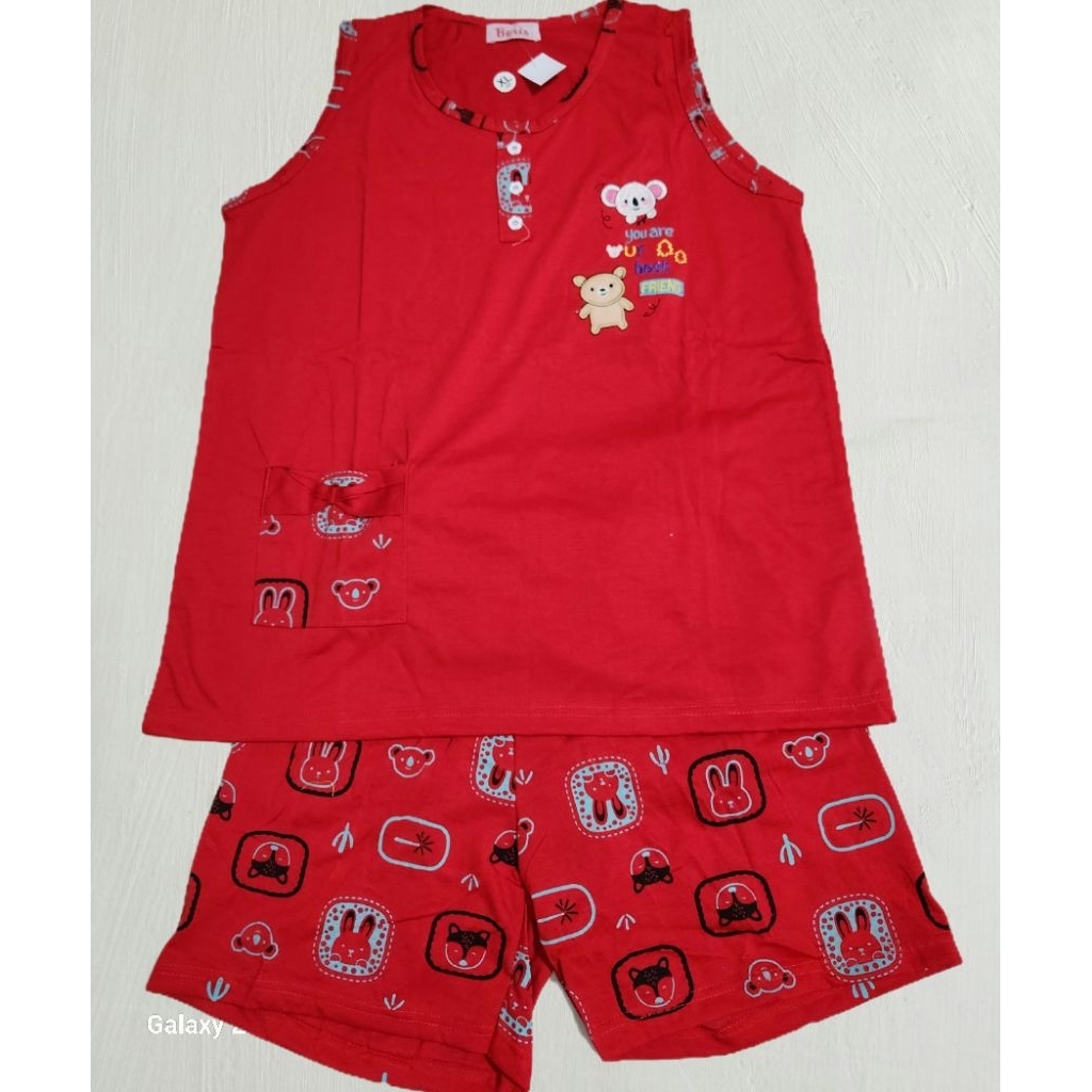 BAJU TIDUR BERIS HOTPAN SIZE L & XL WANITA