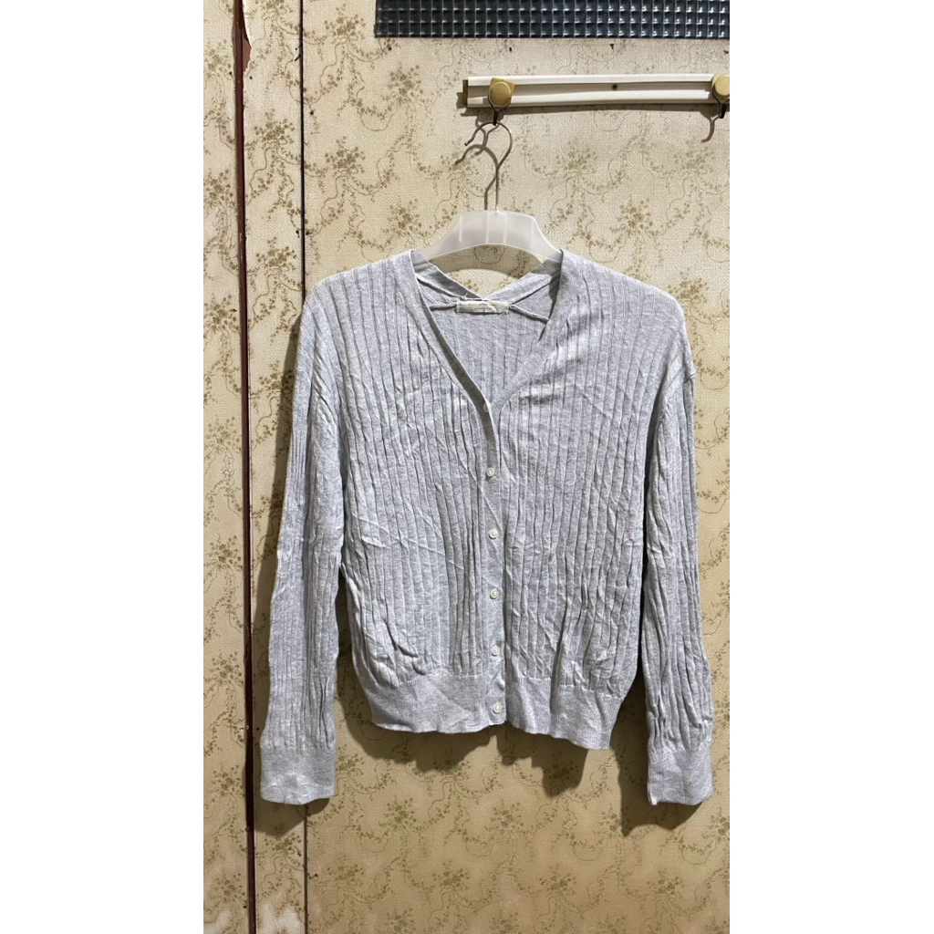 cardigan kepang preloved