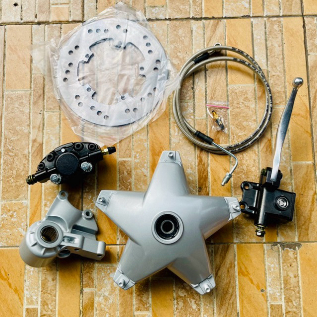 cakram set new px master rem atas kaliper selang tromol axel cakram vespa new px