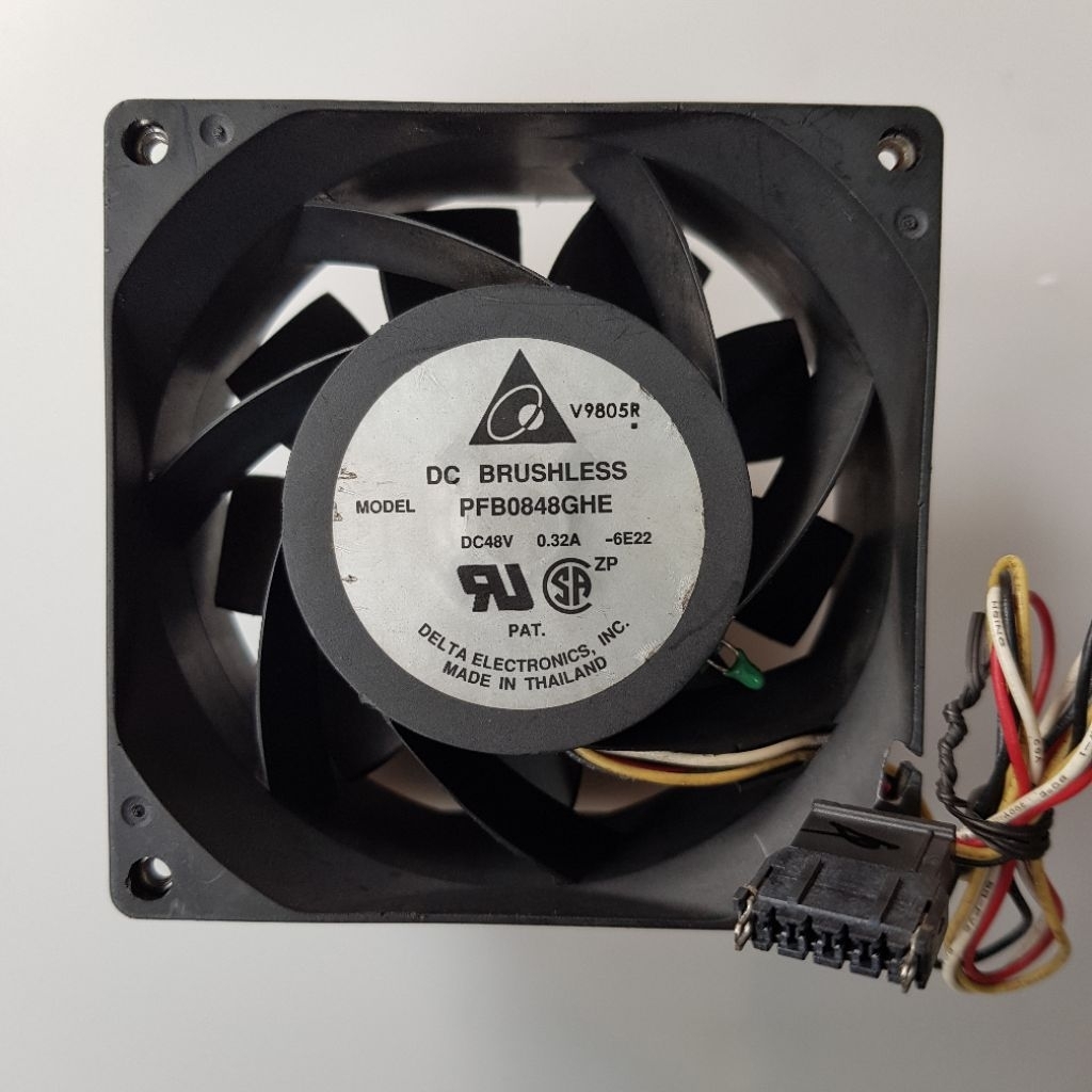 Fan/kipas Delta DC 48V-0.32A 8X8Cm 4pin