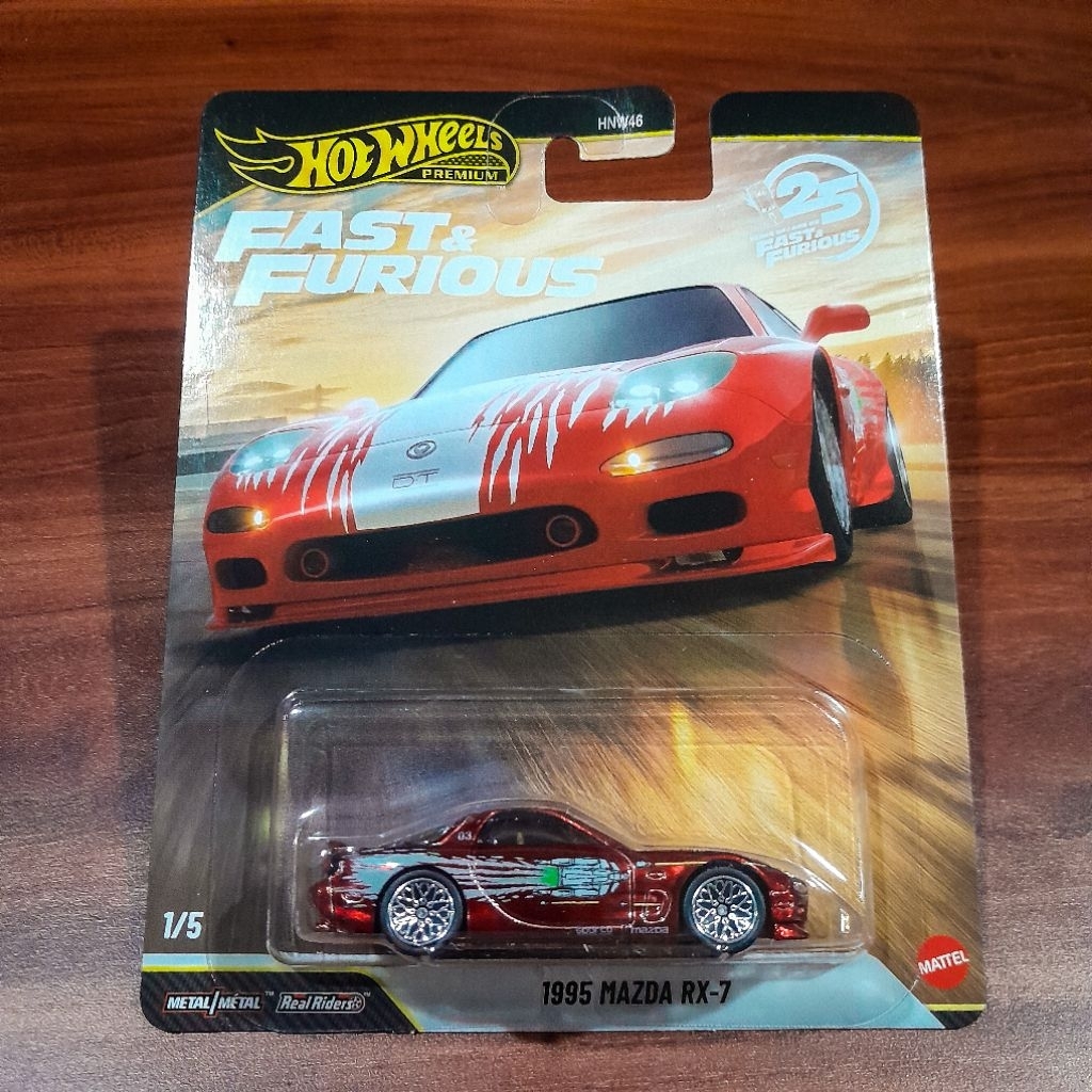 HOT WHEELS PREMIUM (CHASE) 1995 Mazda RX-7 - Red