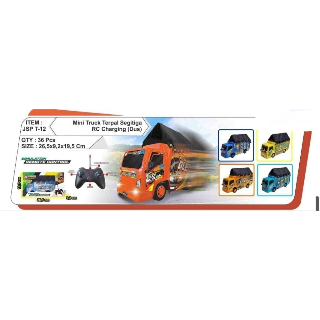 JSP T-13/T-12 R/C truk OLENG