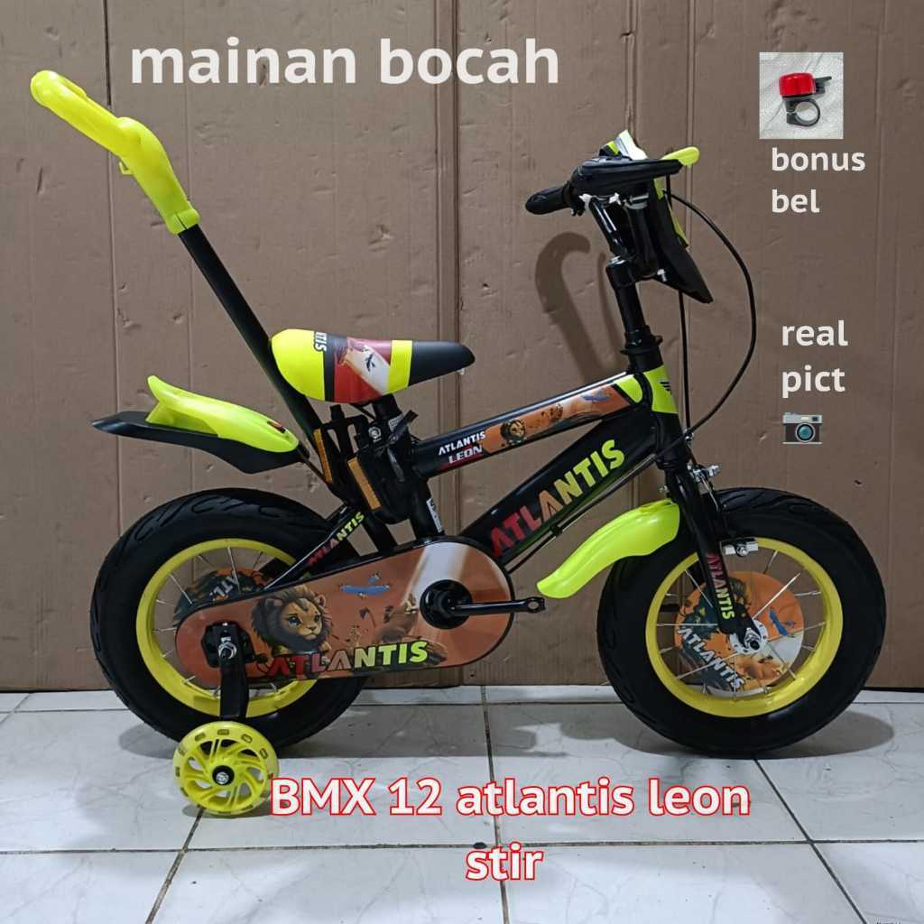 Sepeda Anak BMX 12 Atlantis Leon 12inch Sepeda Anak Cowo
