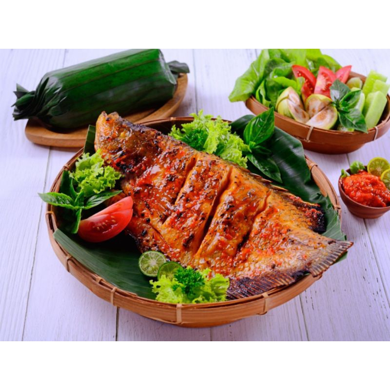 Ikan GURAME MARINASI 2 EKOR BESAR Gurami Guramai Super Pilihan Marinasi Bumbu Praktis Tinggal Goreng