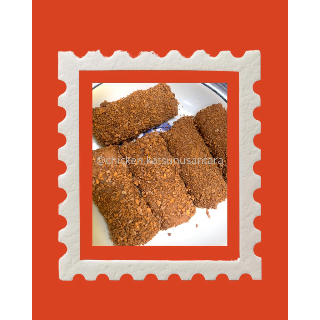 FROZEN RISOL RISOLES COKLAT ORI ISI 5pcs