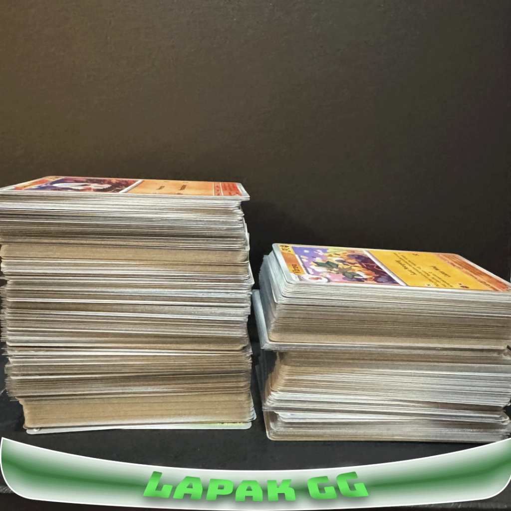 BULK KARTU POKEMON TCG INDONESIA FREE FOIL