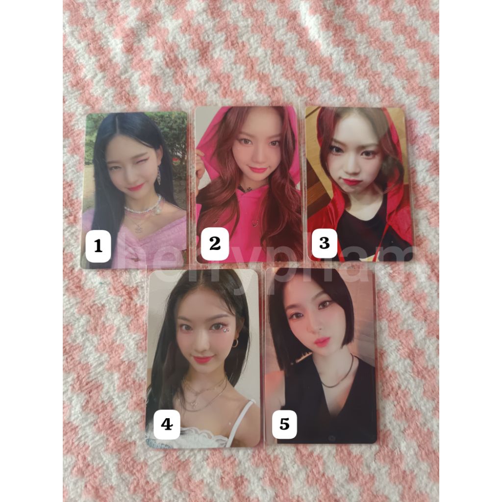 [Official] PHOTOCARD PC OFFICIAL ISA STAYC ALBUM MURAH CLEREANCE SELL