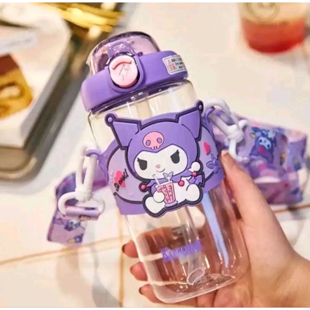 Botol minum kuromi cinnamoroll tempat minum cinnamoroll kuromi