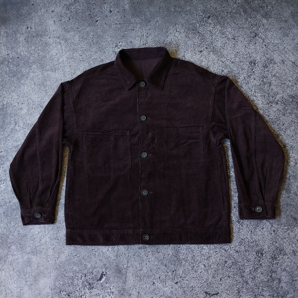 UNIQLO/GU Chef Corduroy Jacket "Dark Brown" [ Original ]
