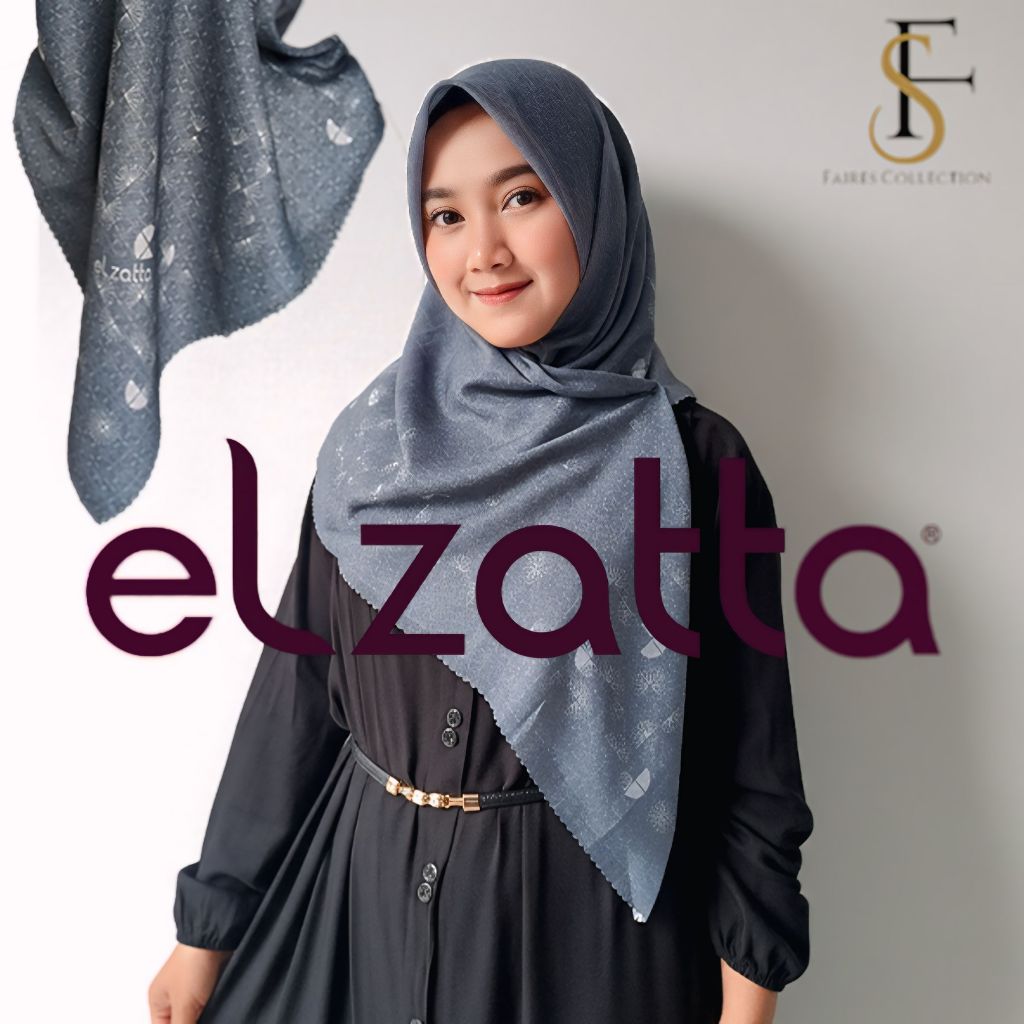 Hijab Segi empat berbagai Motif ELZATTA
