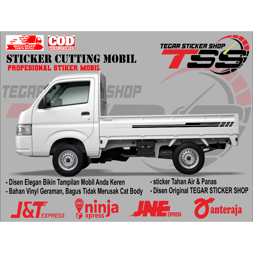 sticker mobil carry sticker mobil suzuki carry stiker mobil carry keren sticker variasi body mobil