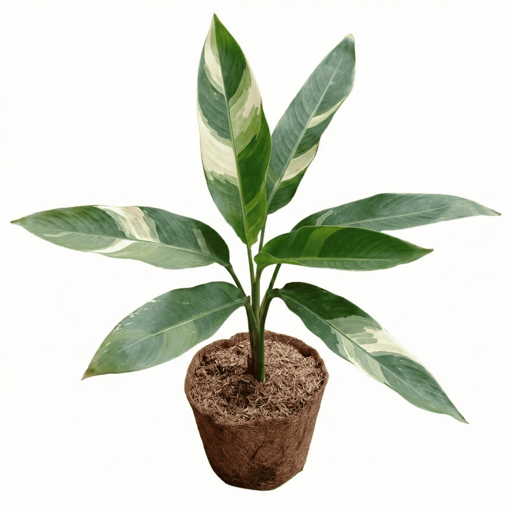 Tanaman Hias Heliconia Variegata - Pohon Pisang Pisangan Varigata Golden Outdoor