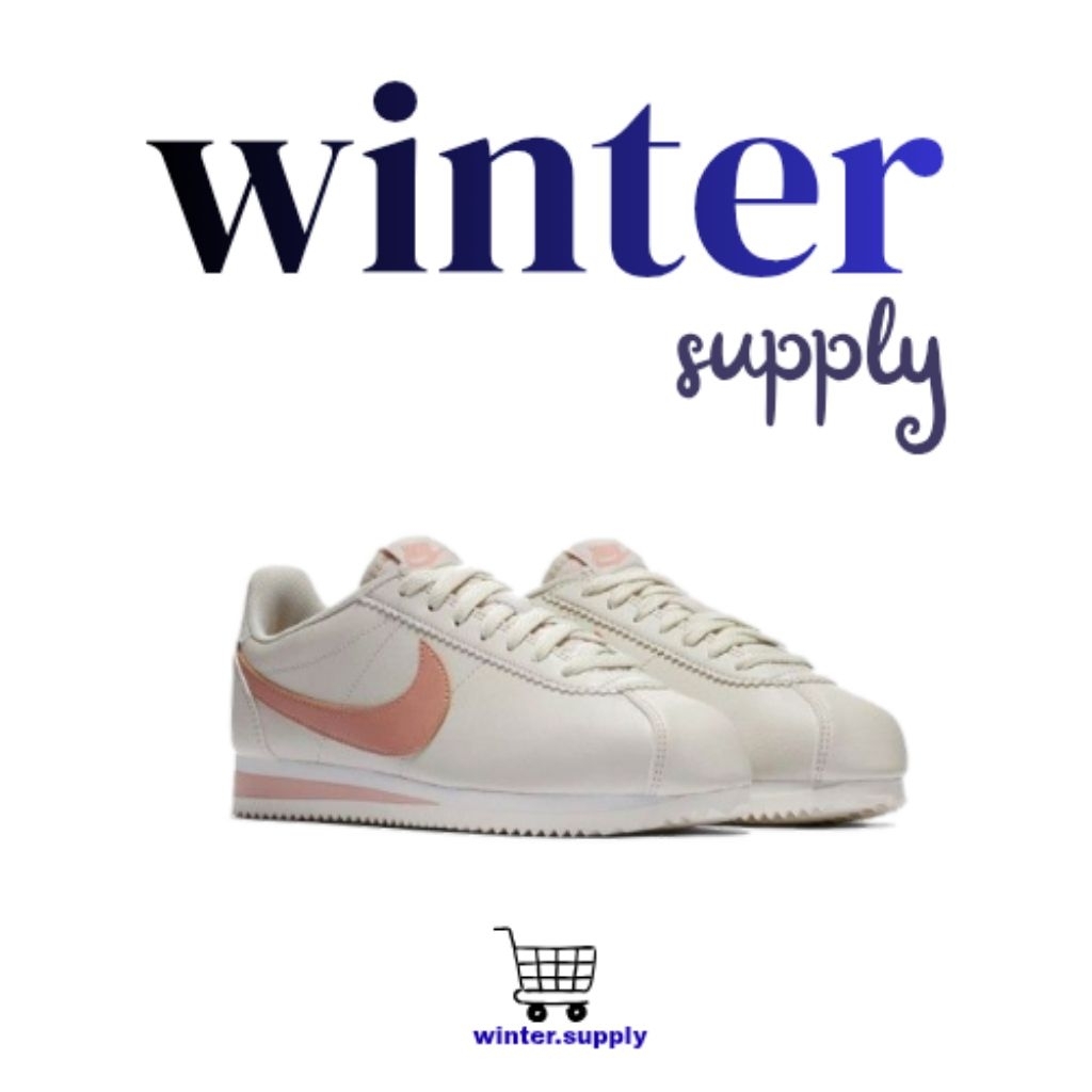 WINTER - Sneakers Cortez Classic Leather Light Bone Particle Pink "100% BNIB"